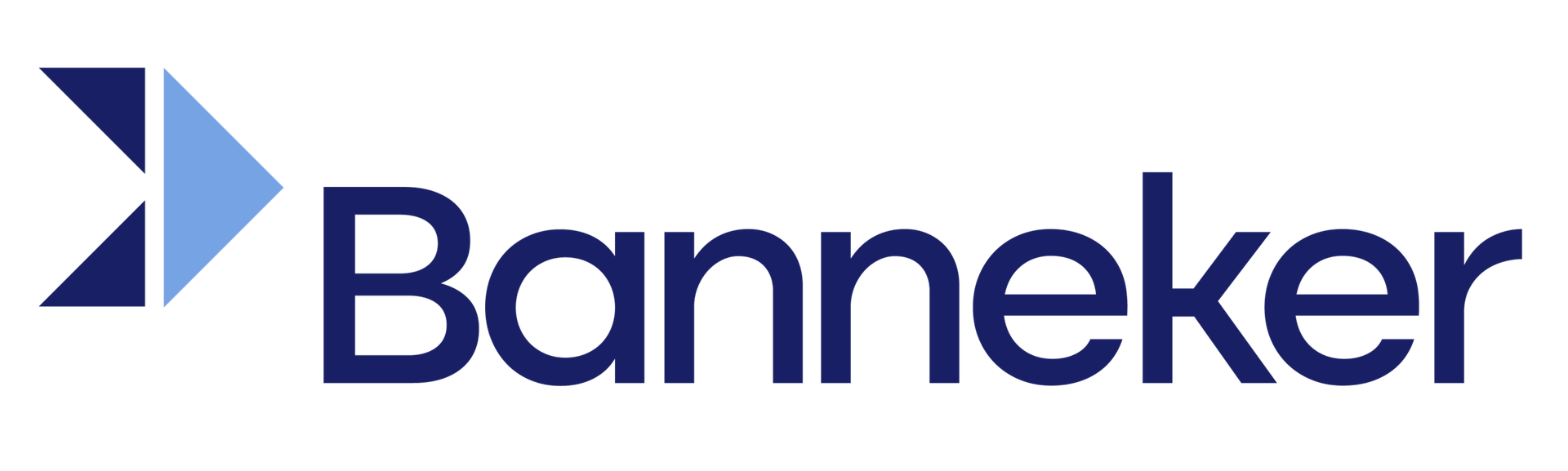 Bannerlord logo: a blue geometric emblem on the left and the word 'Bannerlord' in dark blue text on the right